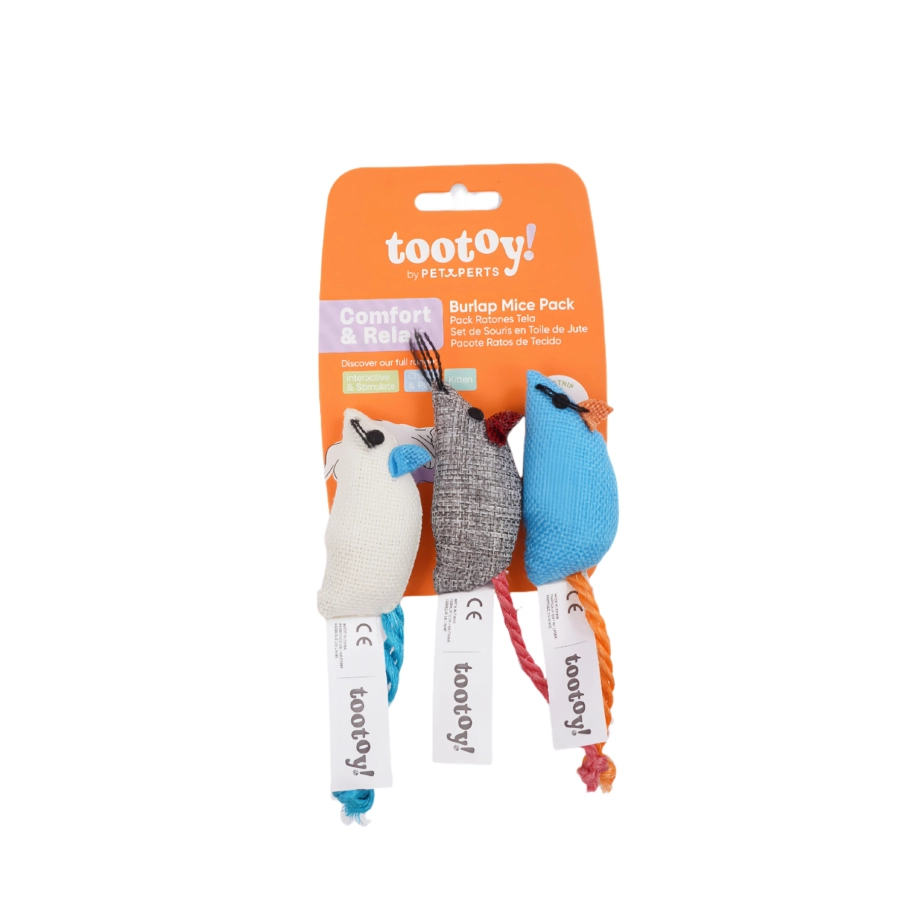 Tootoy! Comfort&Relax Brulap Mice Toy
