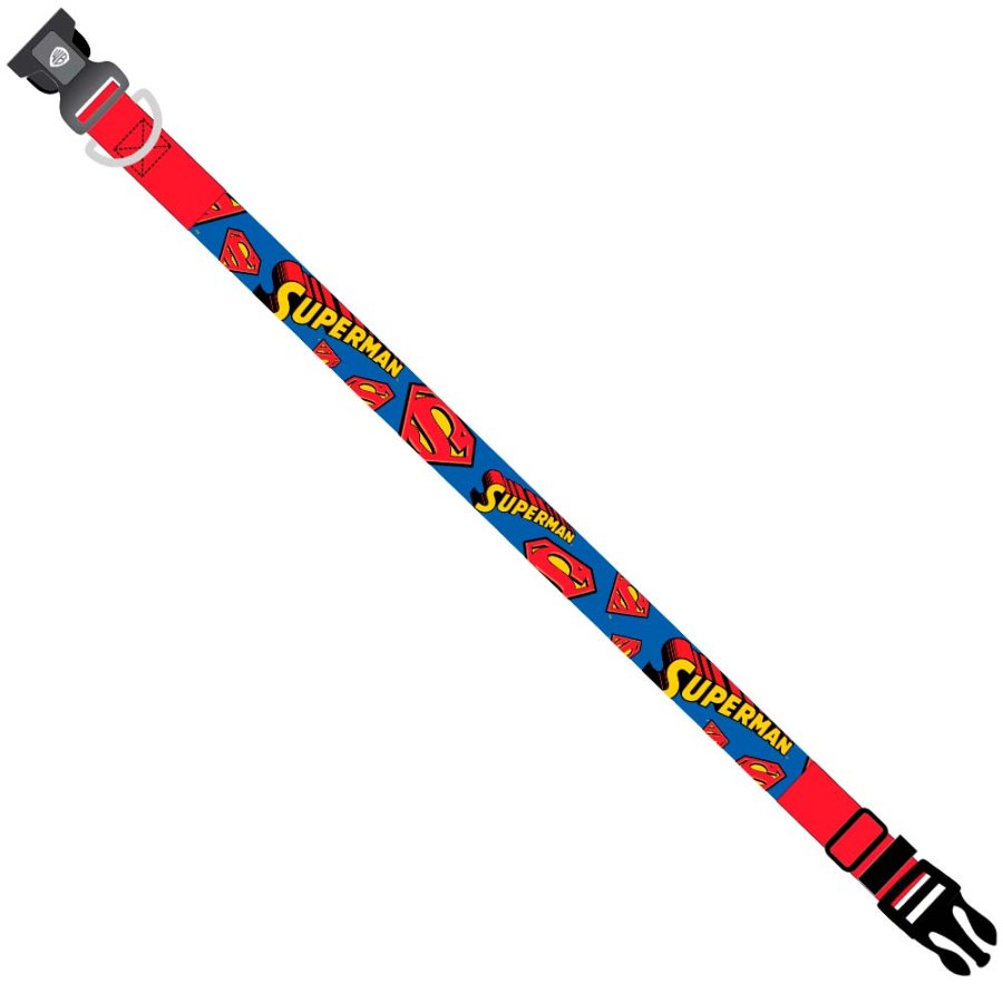 Dc Comics Collar Superman Blue