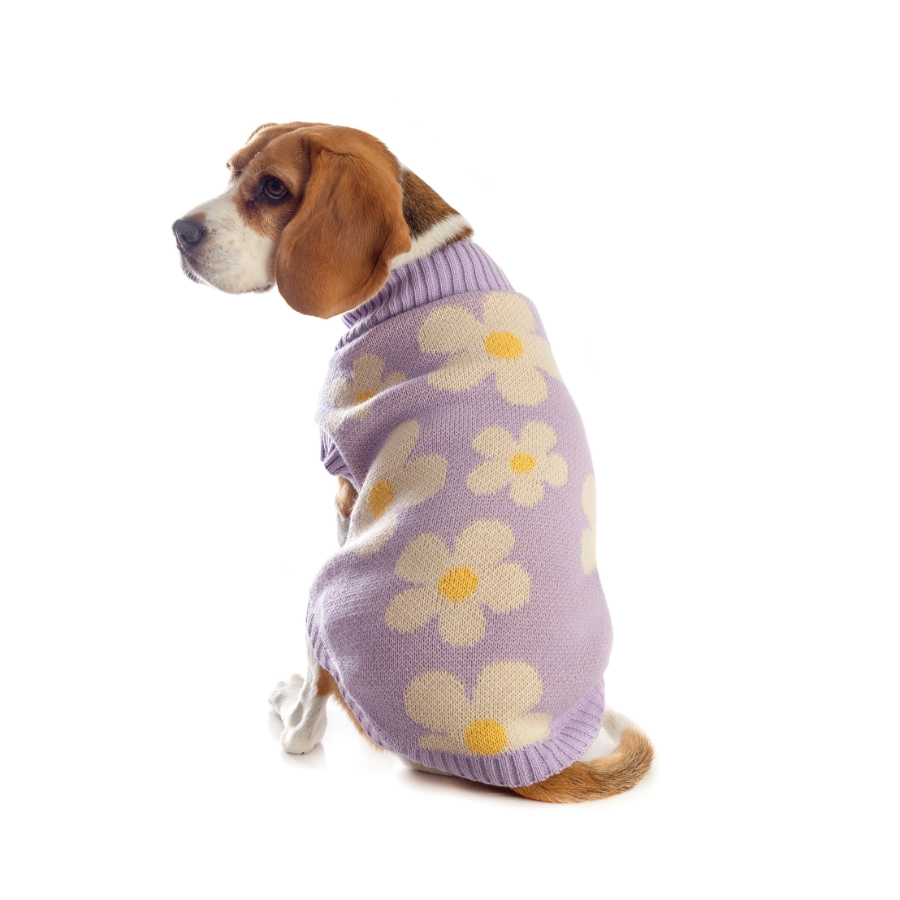 Lmb Sweater Lila Flores, , large image number null