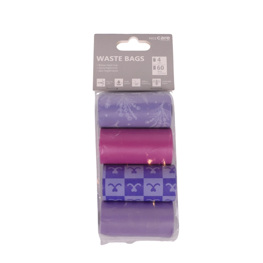 Bolsa Nc Basic Lavander 4 Rolls