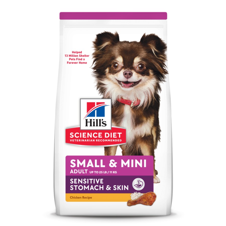 Hill'S Sd Small & Mini Sensitive Skin & Stomach Alimento Perro Adulto Raza Pequeña Y Mini Piel Y Estómago Sensibles 1.8Kg, , large image number null