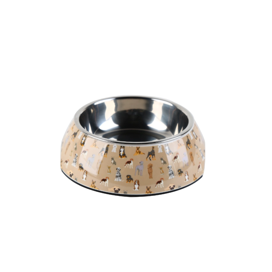 Leeby Dog Premium Dog Breeds Bowl