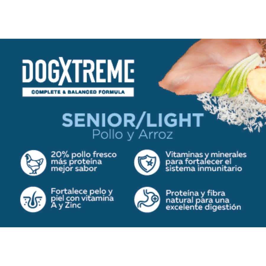Dogxtreme Adulto Senior/Light Alimento Seco Perro, , large image number null