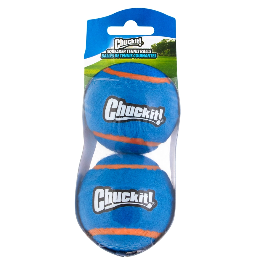 Chuckit! Squeaker Tennis Ball Md 2Pk, , large image number null