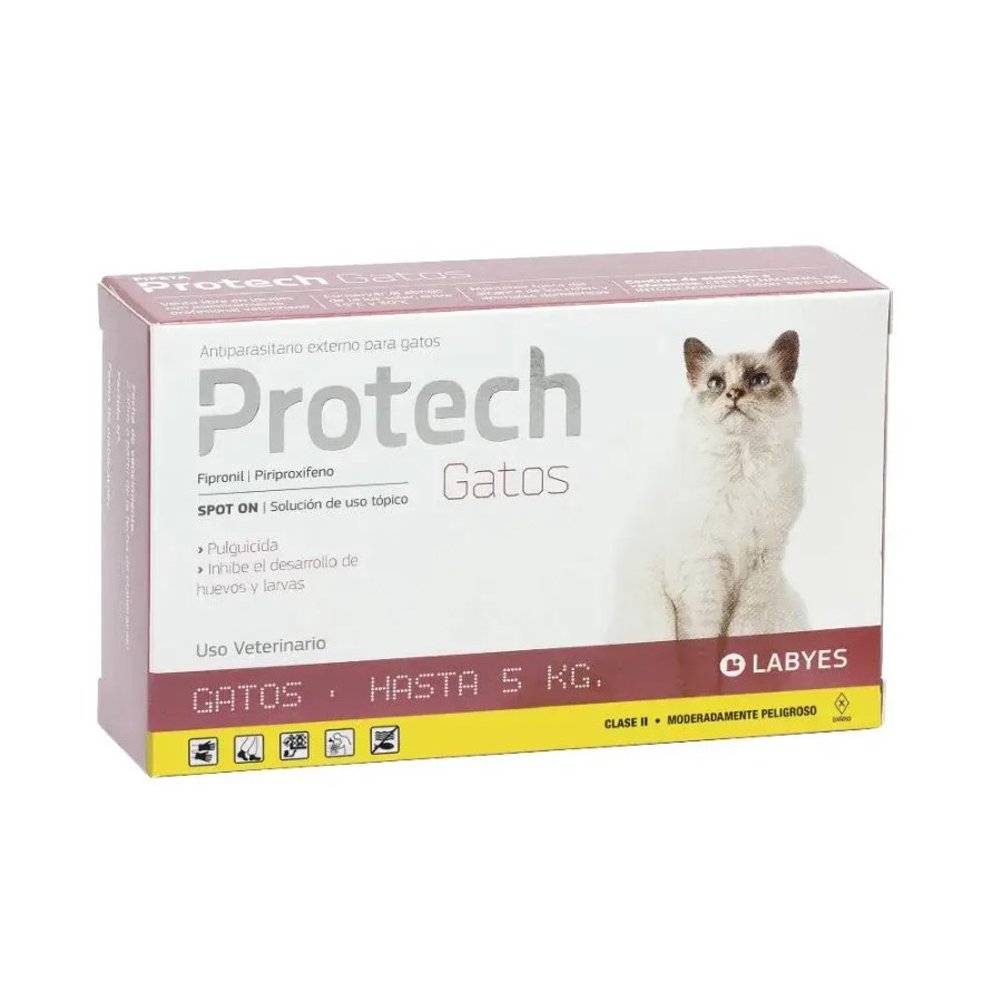 Pipeta Protech Gatos 1-5 Kg