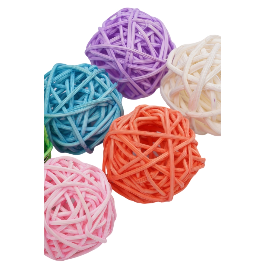 Tootoy! Kitten Rattan Ball Set, , large image number null