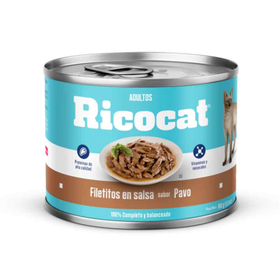 Ricocat Pavo Adulto Filetitos En Salsa Lta X 5.64 Oz 159 g, , large image number null