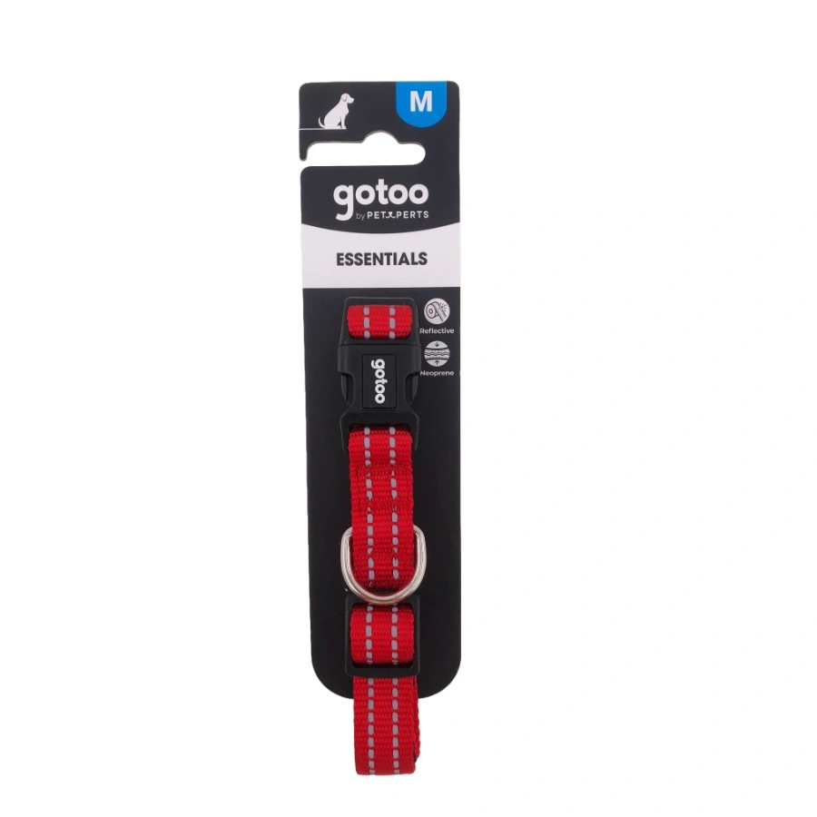 Gotoo! Collar Reflectante Premium Rojo, , large image number null