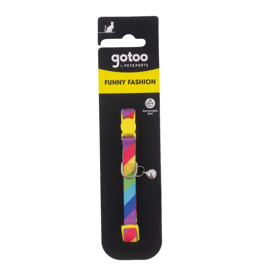 Gotoo! Collar Multicolor Para Gato1*20-30Cm, , large image number null