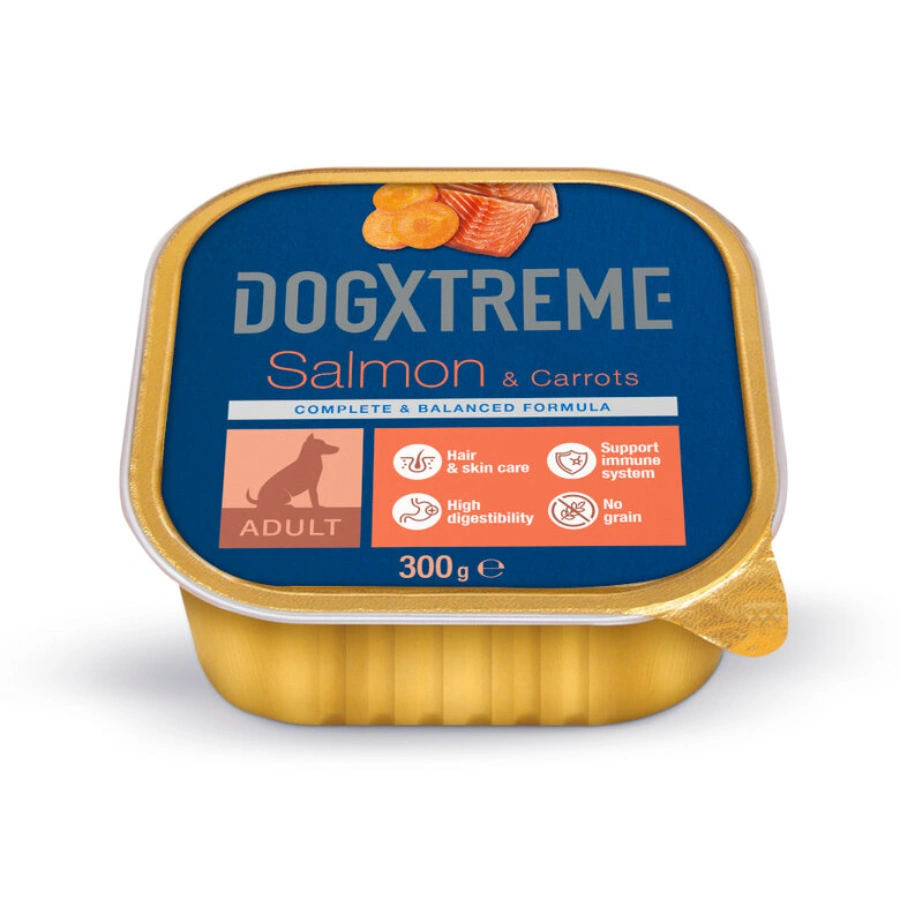 Dogxtreme Adulto Salm&oacute;n Y Zanahorias Tarrina 300 G