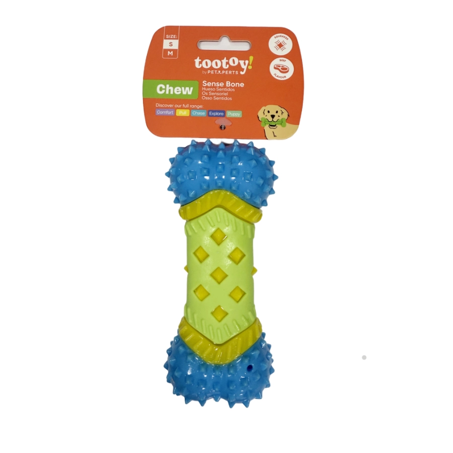 Tootoy! Chew Dental Squeaker Bone, , large image number null