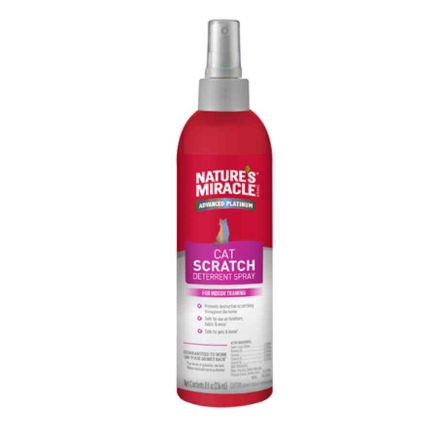 Nature'S Miracle Advanced Platinum Cat Scratch Deterrent Spray / No Rasguños, 236Ml, , large image number null