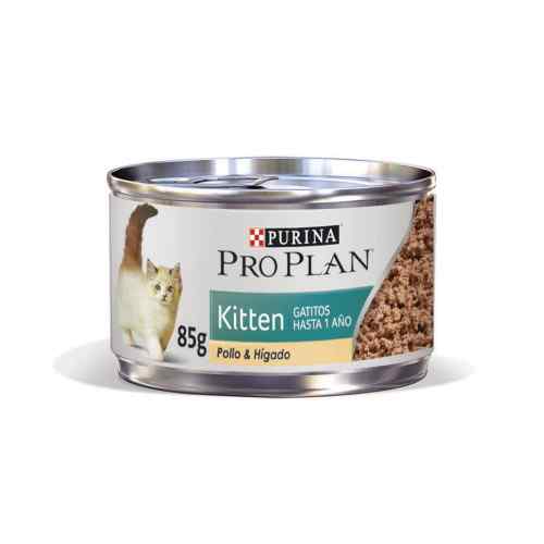 ProPlan Kitten 85gr (Gatito Pollo E Higado) image number null