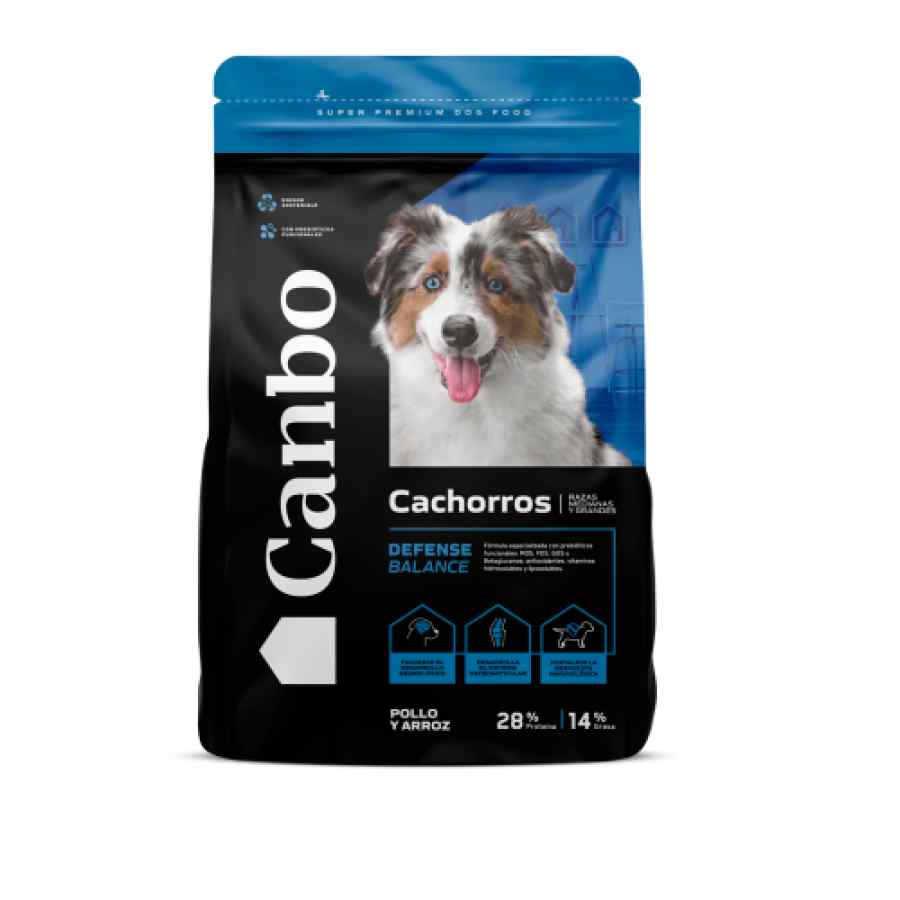 Canbo Dog Food Cachorros Sb Pollo Razas Medianas Y Grandes Alimento Seco Perro