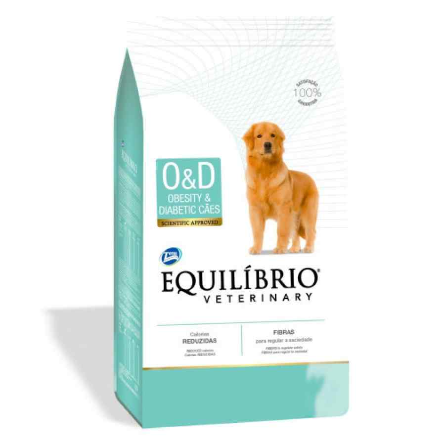 Equilibrio Veterinary Dog Obesity & Diabetic - Od - Obesidad Y Diabetes Alimento Medicado Perro image number null