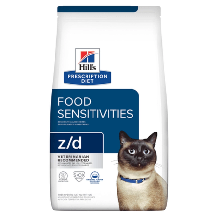 Hill'S Pd Z/D Sensibilidades Alimentarias Alimento Seco Para Gato 1.8Kg, , large image number null