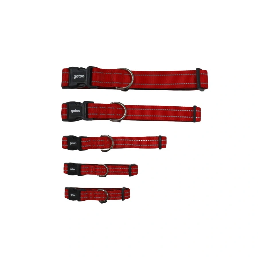 Gotoo! Collar Reflectante Premium Rojo, , large image number null