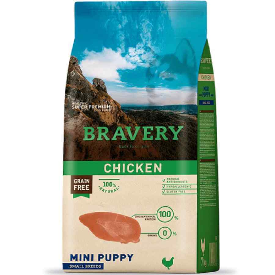 Bravery Chicken Mini Puppy Small Breeds Alimento Seco Perro