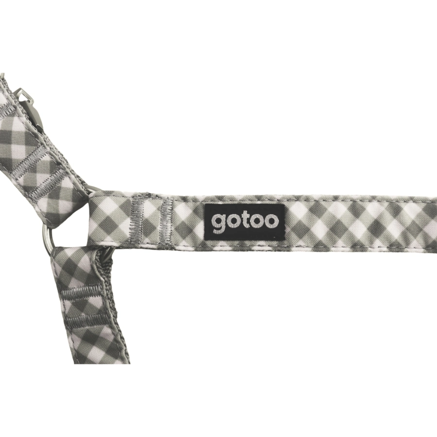 Arnés Con Estampado Vichy Para Perros, , large image number null