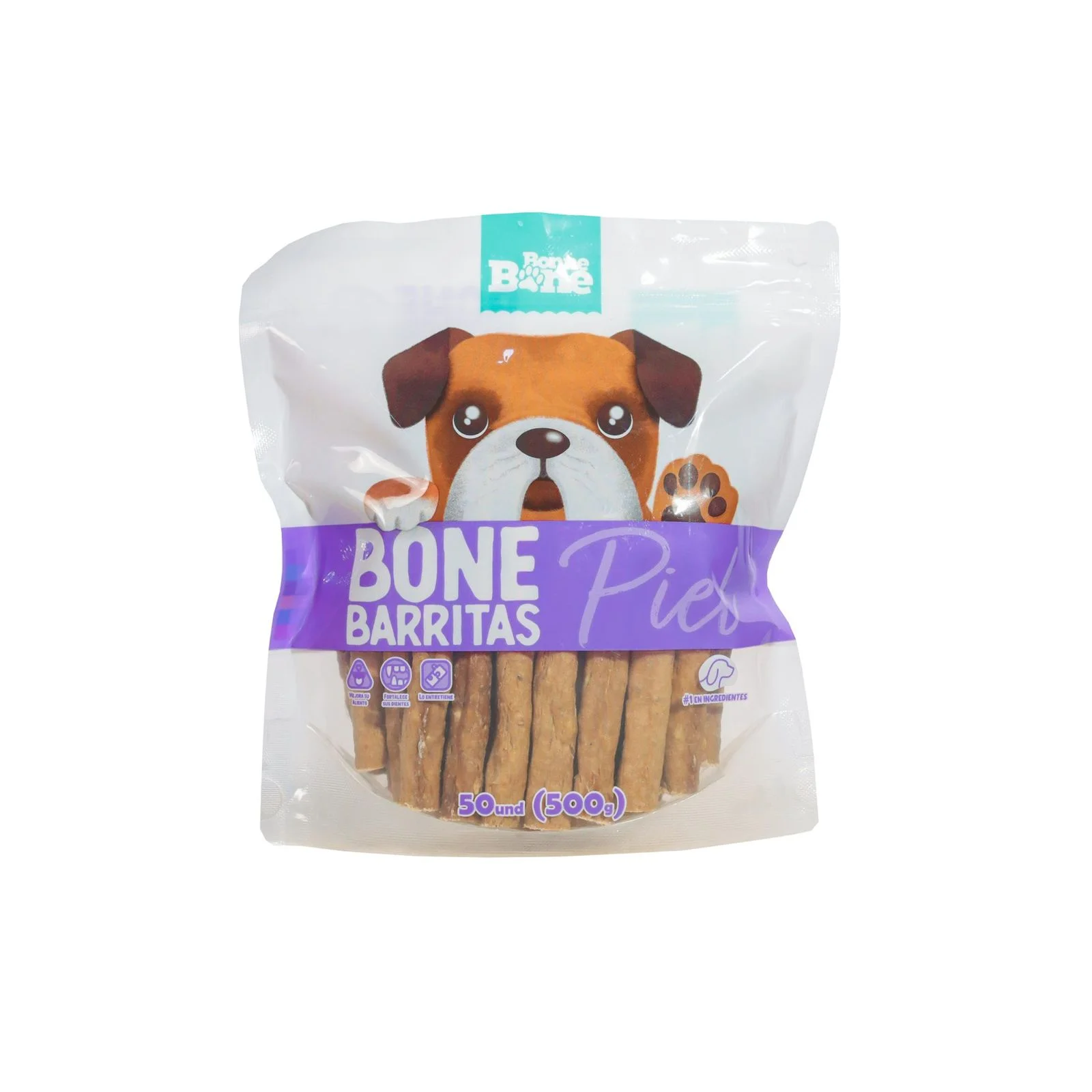Bone Bonne Barritas Piel X 50 Unid, , large image number null