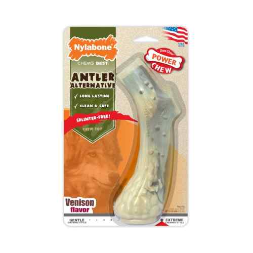 Nylabone Cuerno Power Chew, Sabor Venado L, , large image number null