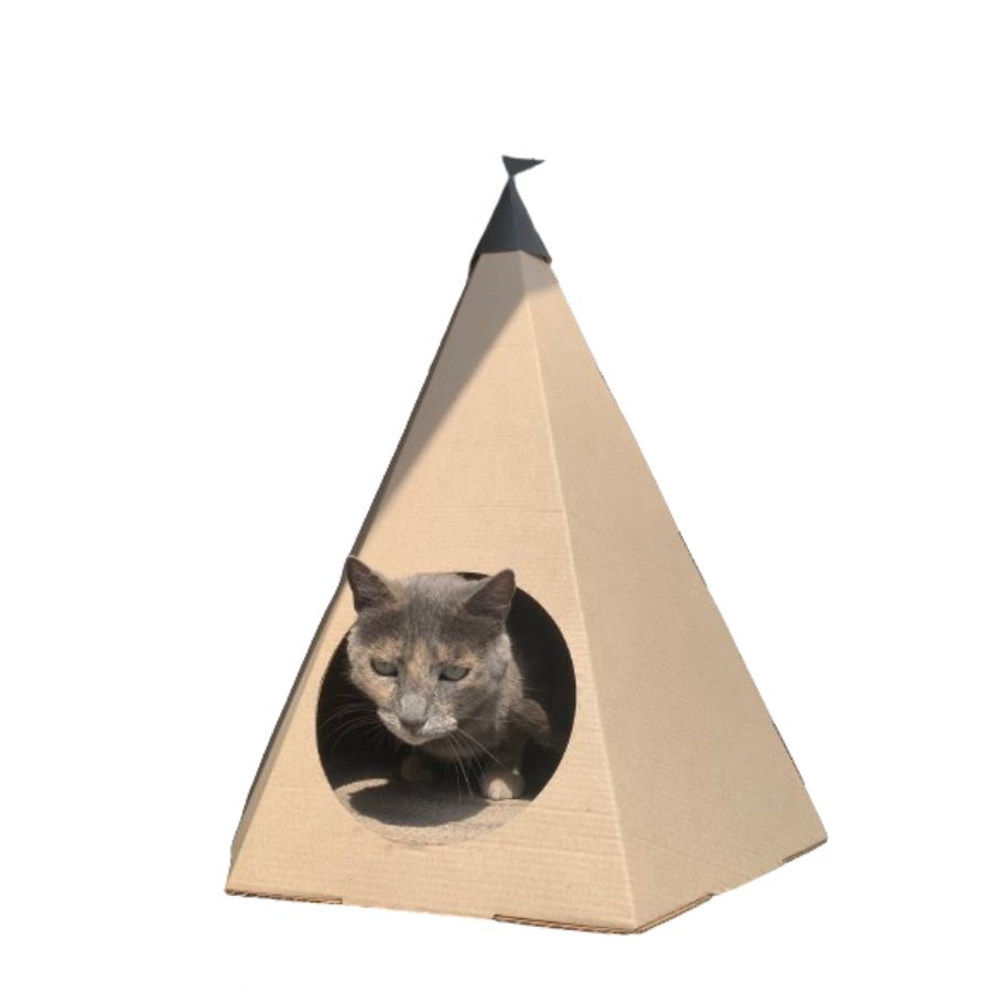 Rascat casa piramide rascador 50x43x65, , large image number null