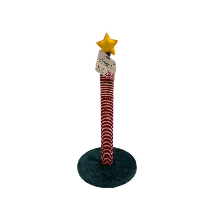 Wonder Christmas Xmas Estrella Poste Rascador Para Gatos, , large image number null