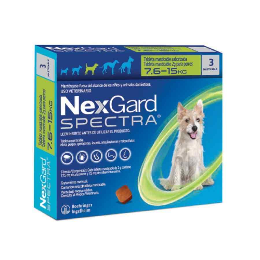 Nexgard Spectra M X 3 Tab (7.5-15 Kg) image number null