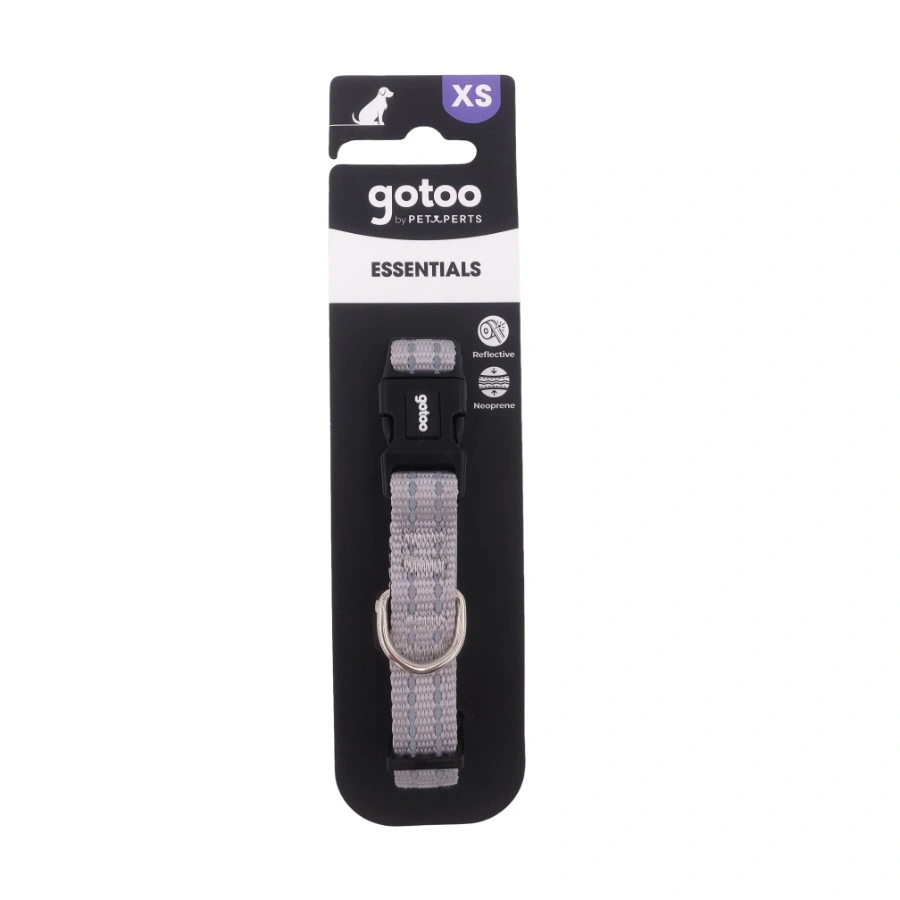 Gotoo! Collar Reflectante Premium Gris, , large image number null