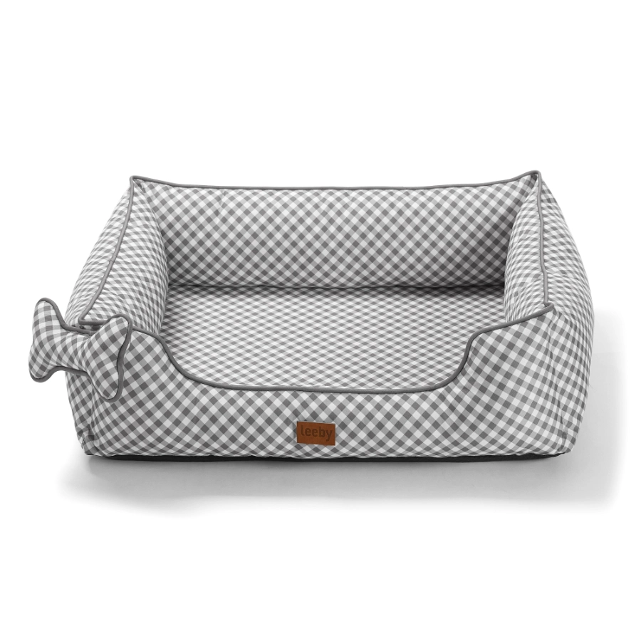 Leeby Dog Premium Bed Vichy