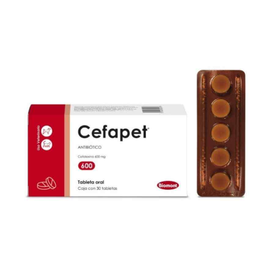 Cefapet 600, Venta: Blister 5 TAB image number null
