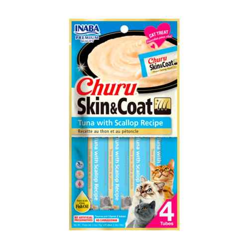 Churu Skin&Coat Atún Y Ostiones