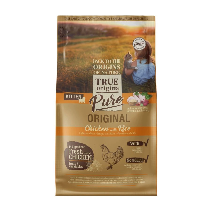 True Origins Pure Cat Kitten Chicken Poultry, , large image number null