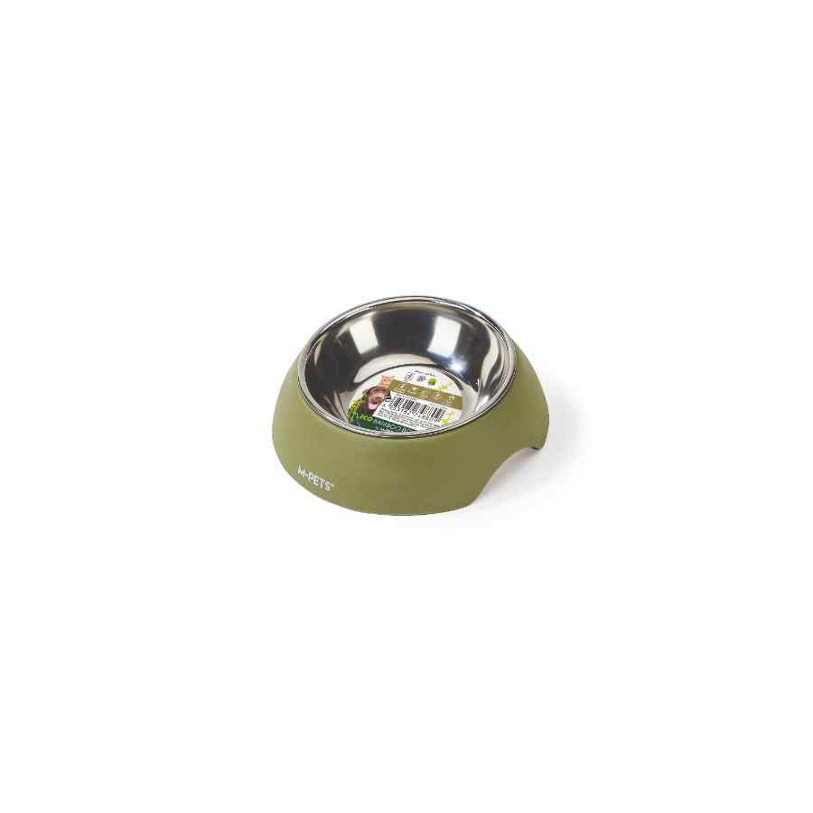 Mpets Eco Bowl Color Olivo, , large image number null