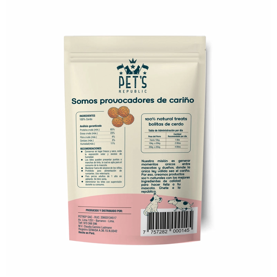 Pet&acute;s Republic Chanchi Bites 170gr, , large image number null