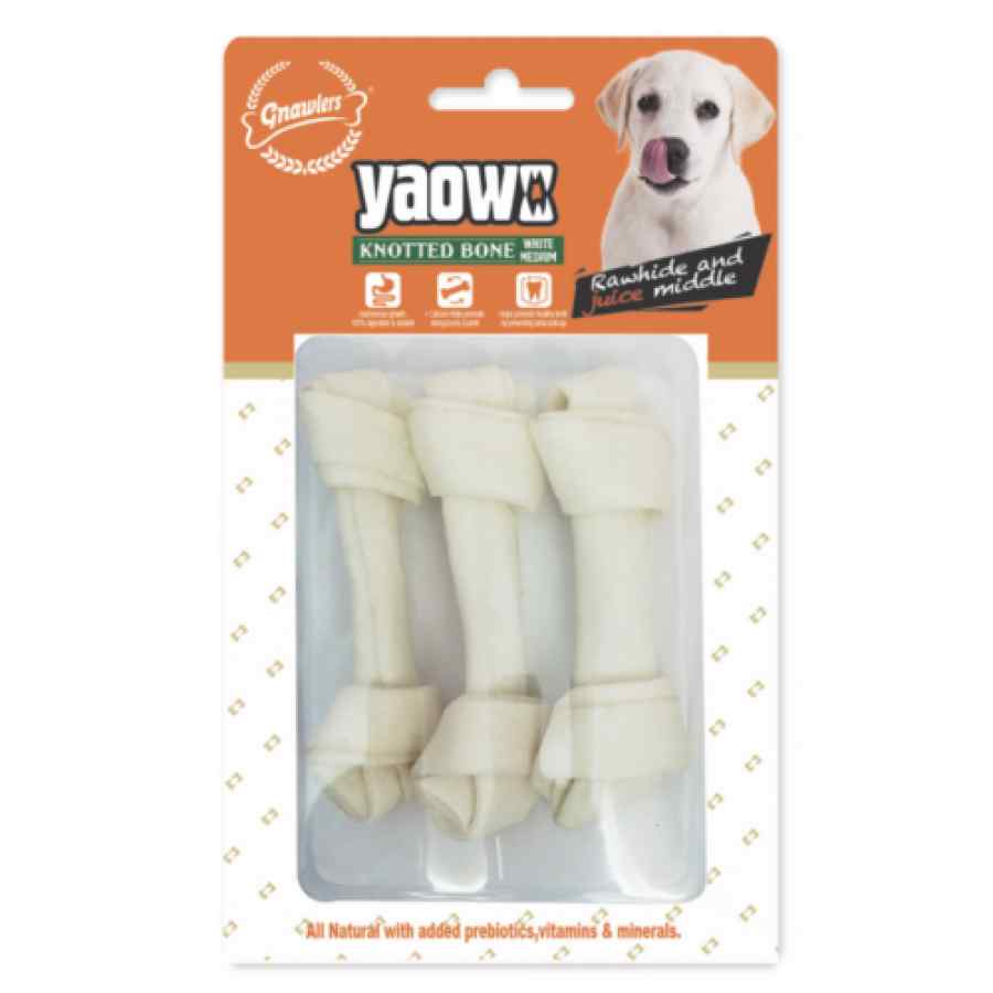 Yaowo Knotted Bone White Medium, , large image number null