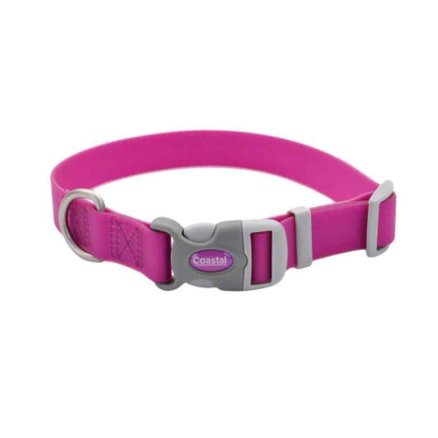 Pro Adjustable Waterproof Collar, Purple, Small 3/4" X 10" 14"