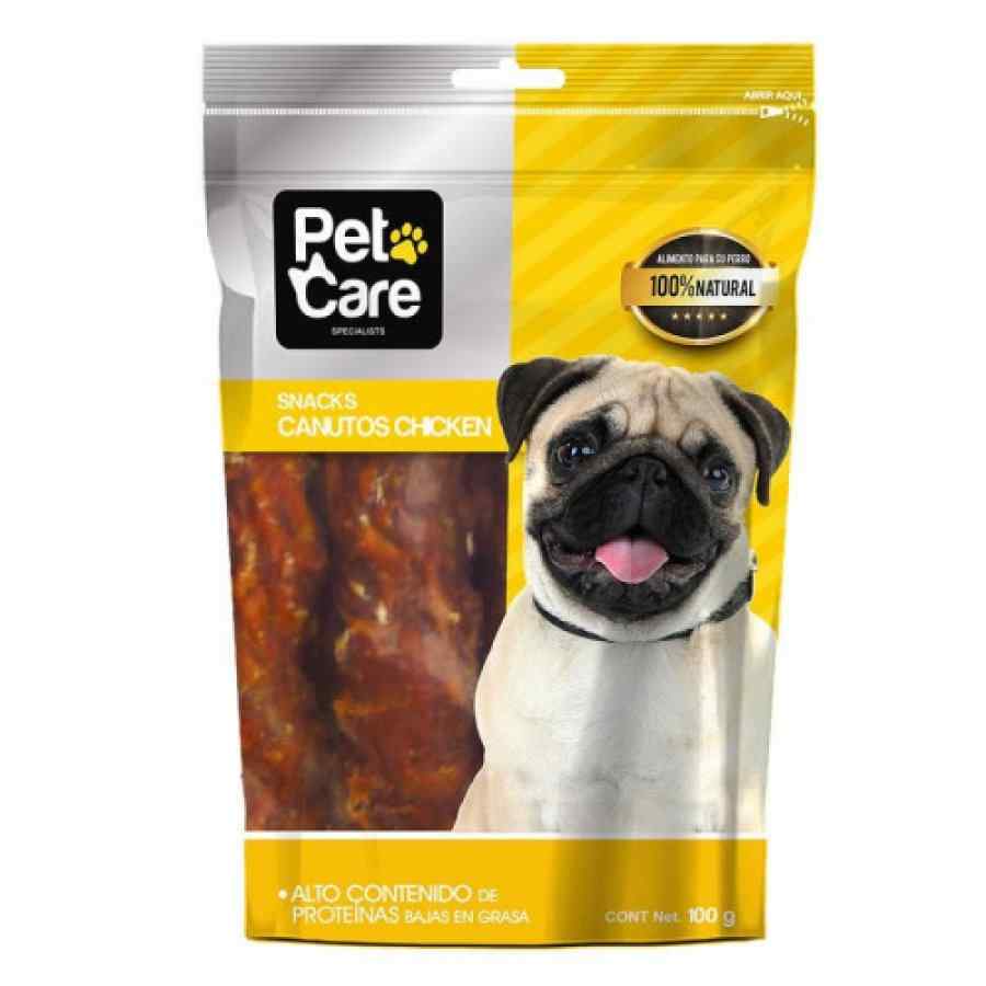 Pet Care Snack canutos chicken 100 gr. 45400