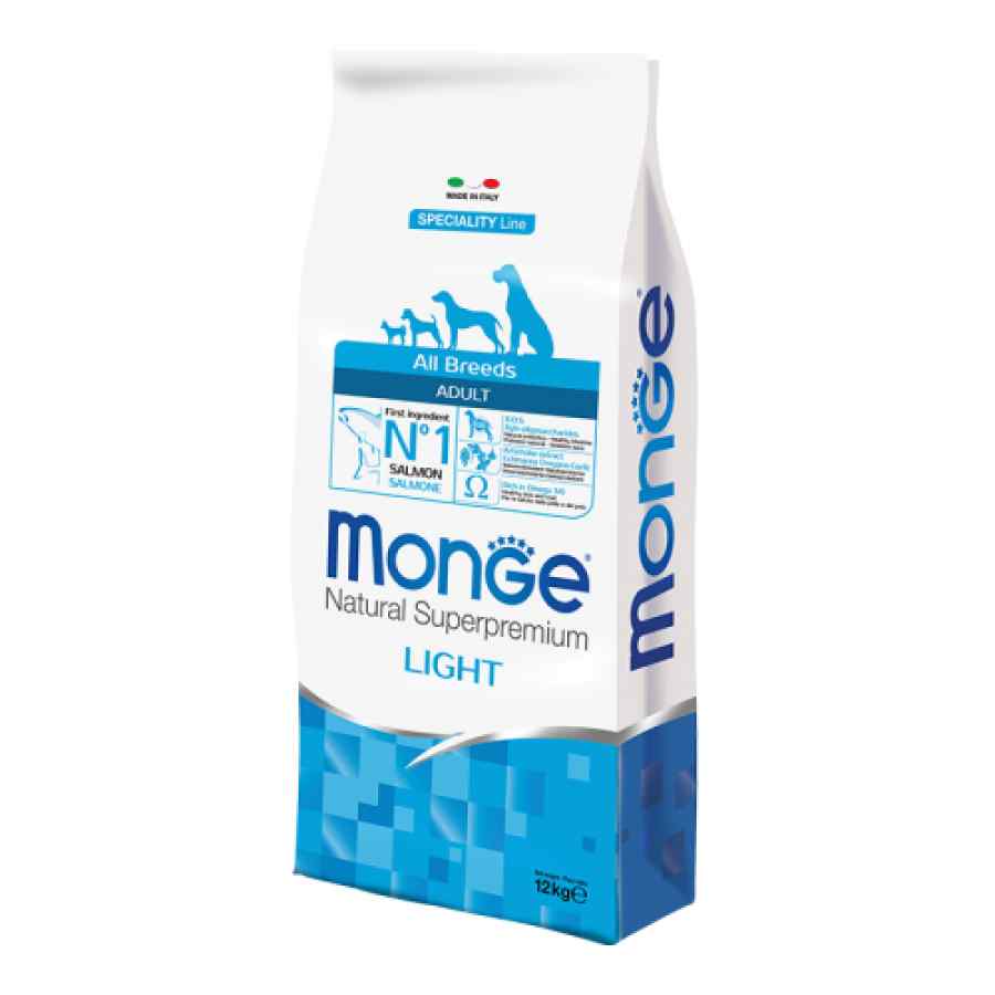 Monge Adult Light Salmon y Arroz 12 kg