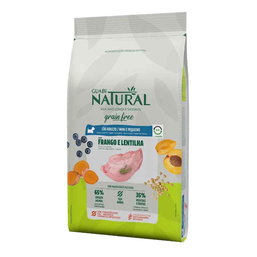 Guabi natural grain free perro adulto porte mini e pequeno sabor frango e lentilha 10,1kg, , large image number null