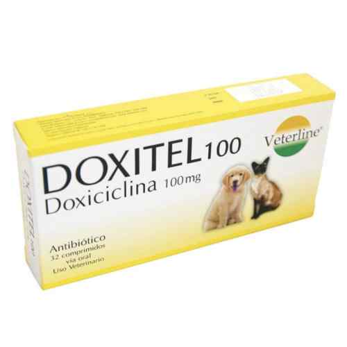 Doxitel 100mg / Doxiciclina 100mg Antibiotico