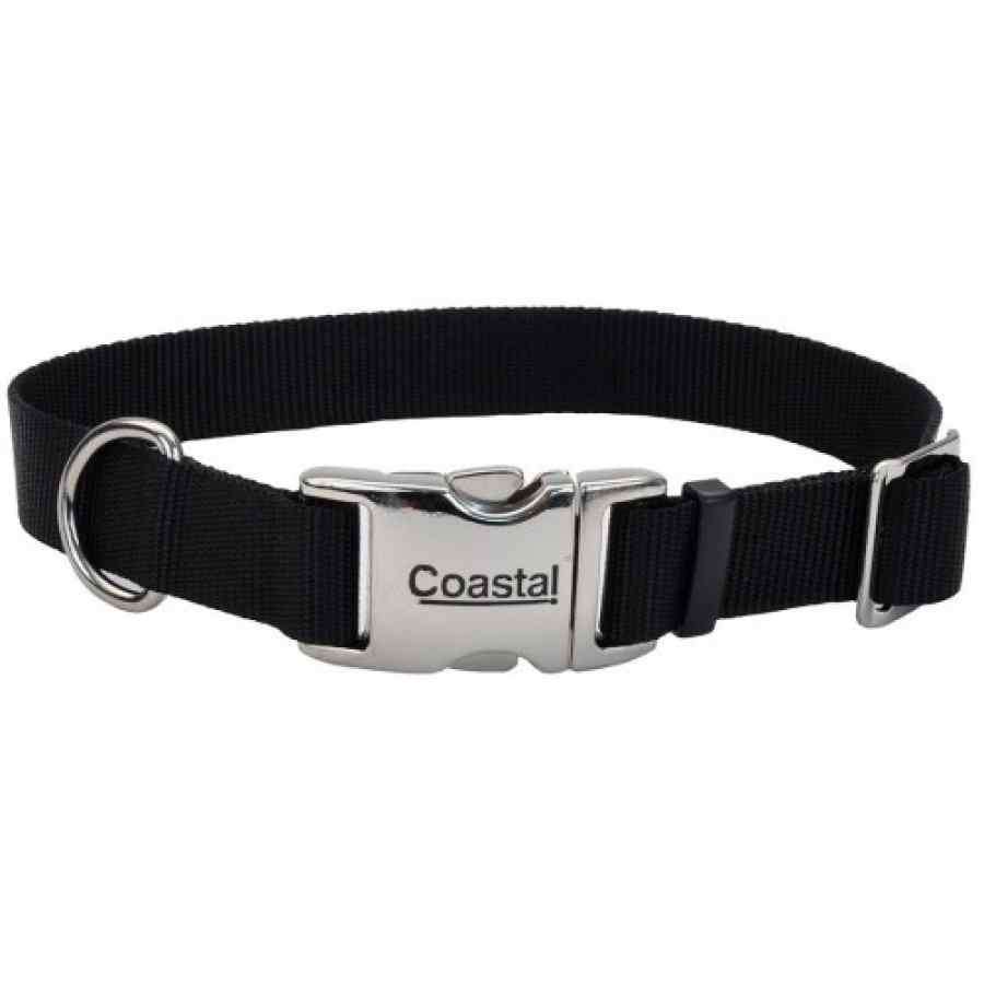 Coastal Collar Con Hebilla De Metal 1.6Cm Ancho X 25 35Cm Largo (61401 Blk14), , large image number null