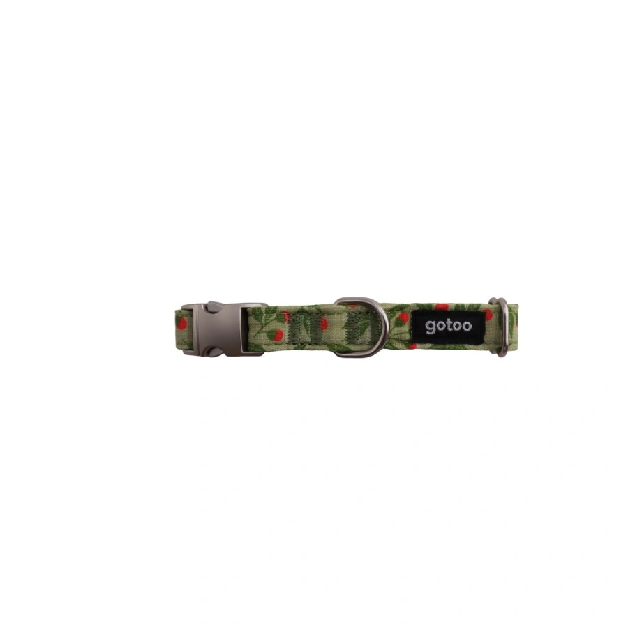 Gotoo! Collar Trendy Verde Floreado, , large image number null