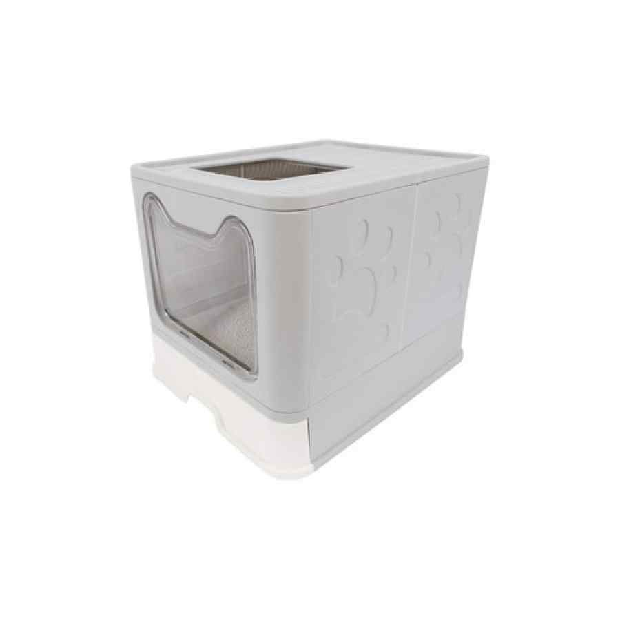 Sile arenero cerrado para gato dos puertas + un pelda�o, , large image number null