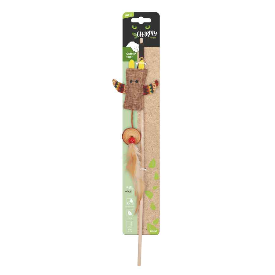 Mpets Charmy Varita Catnip Conejo