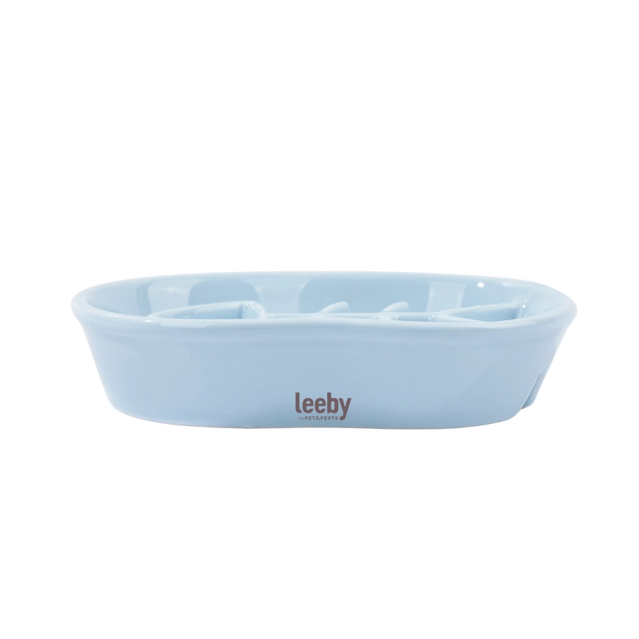 Taz&oacute;n Comedero Cer&aacute;mico Leeby Con Forma De Pez 240 Ml