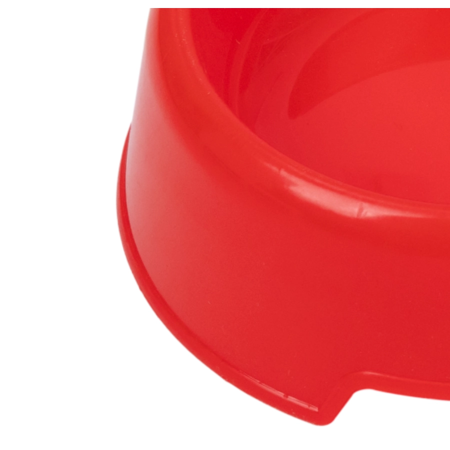 Comedero Pl&aacute;stico Rojo Para Mascota Leeby, , large image number null