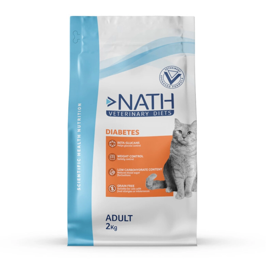 Nath Cat Vetdiet Diabetic 2 Kg, , large image number null