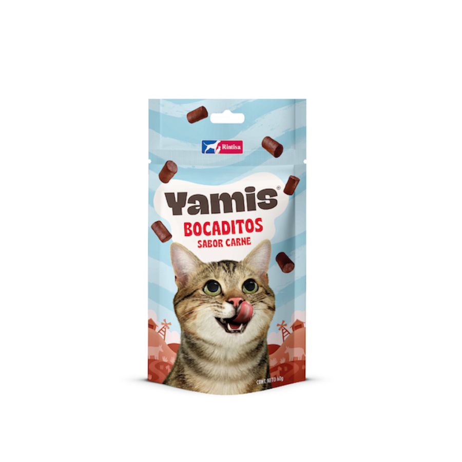 Yamis bocaditos sabor carne 60g, , large image number null