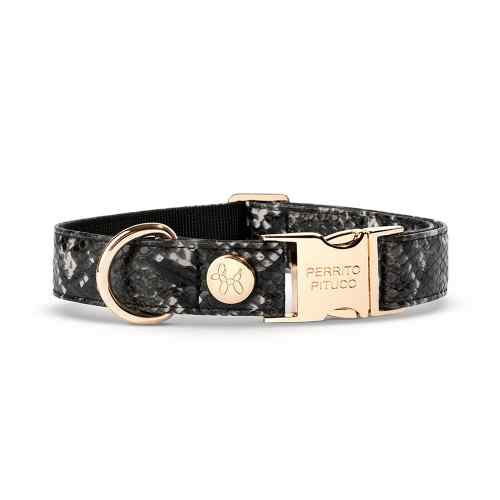 Collar Python Negro